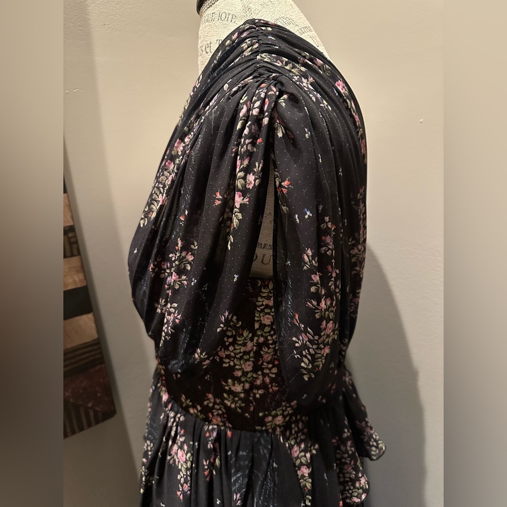 Amur Asymmetric One Shoulder Ruched Cocktail Dress - Picture 9 of 14